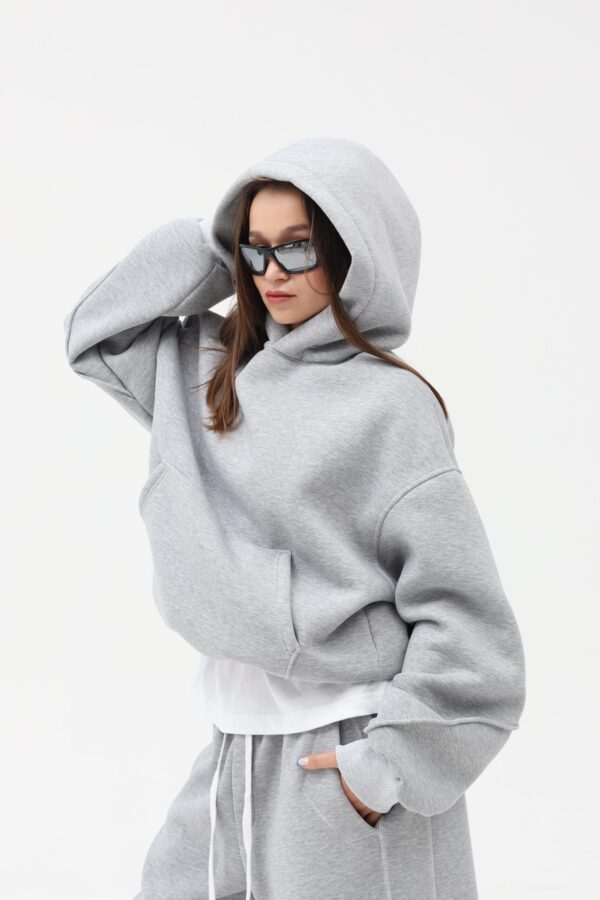 Cropped hoodie