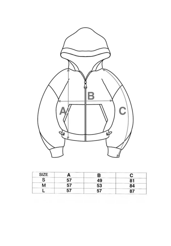 Cropped Zip Hoodie — изображение 3