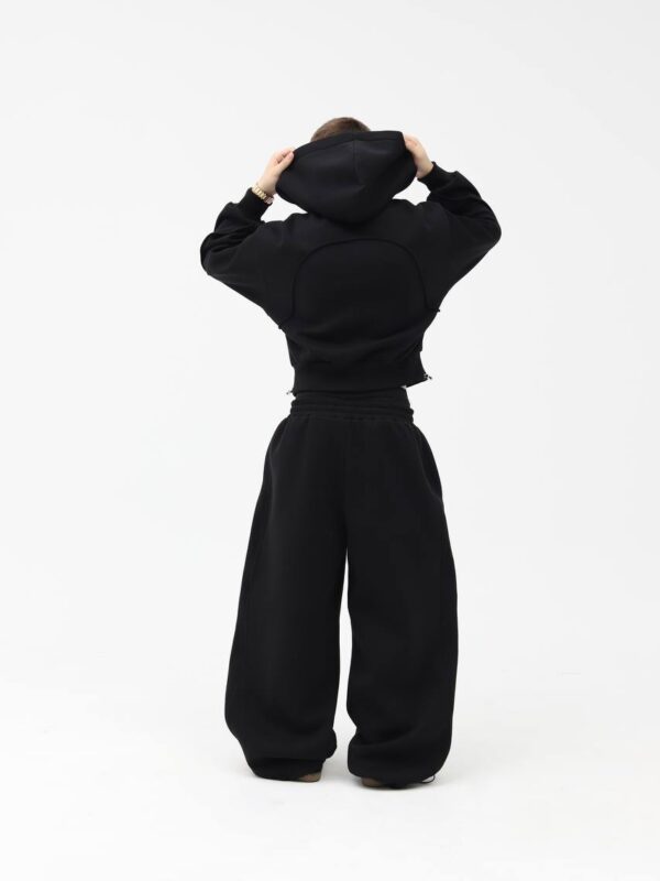 Sweatpants чёрные утепленные
