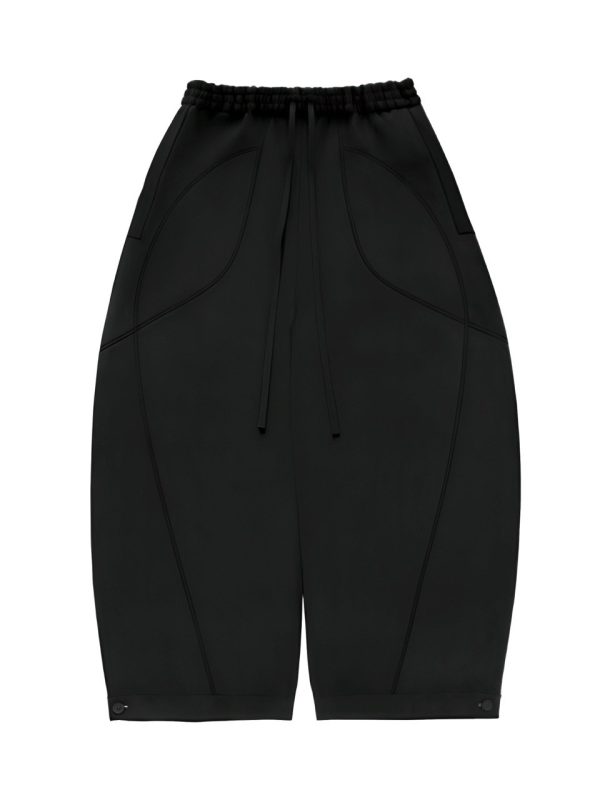Black Loose Sweatpants