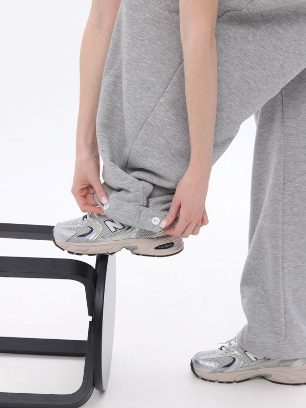 Grey Loose Sweatpants