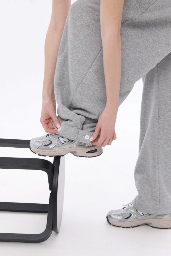 Grey Loose Sweatpants — изображение 7