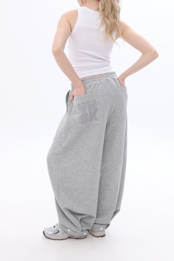Grey Loose Sweatpants — изображение 6
