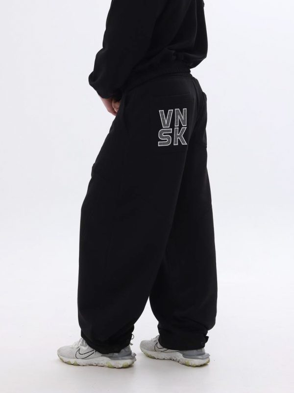 Black Loose Sweatpants