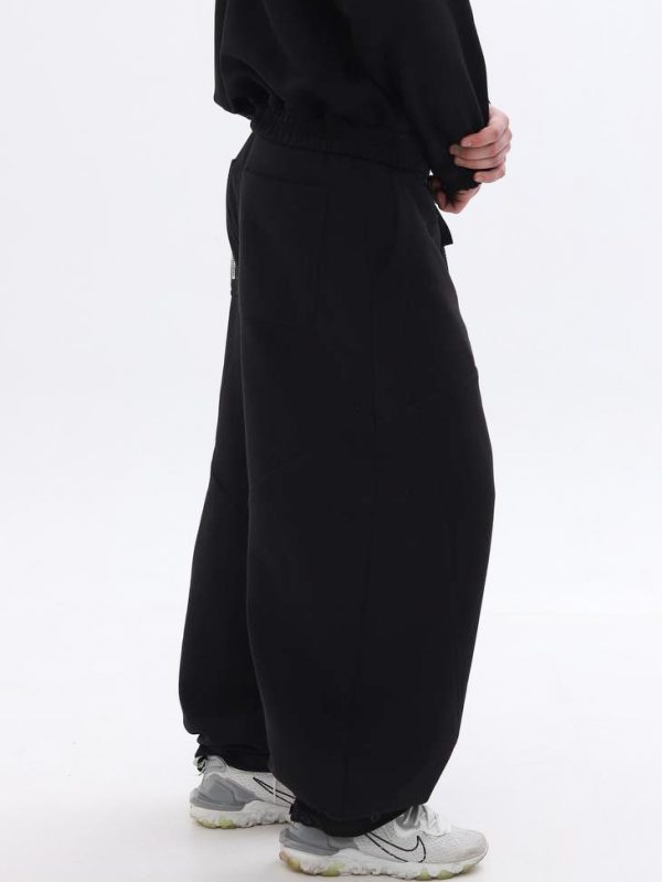 Black Loose Sweatpants
