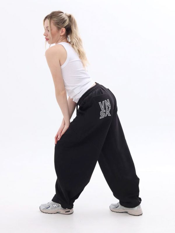 Black Loose Sweatpants