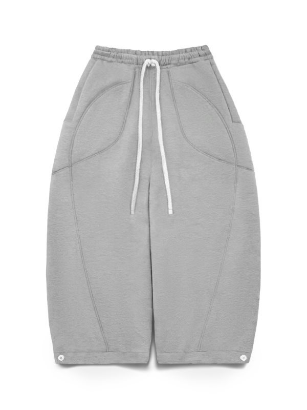 Grey Loose Sweatpants