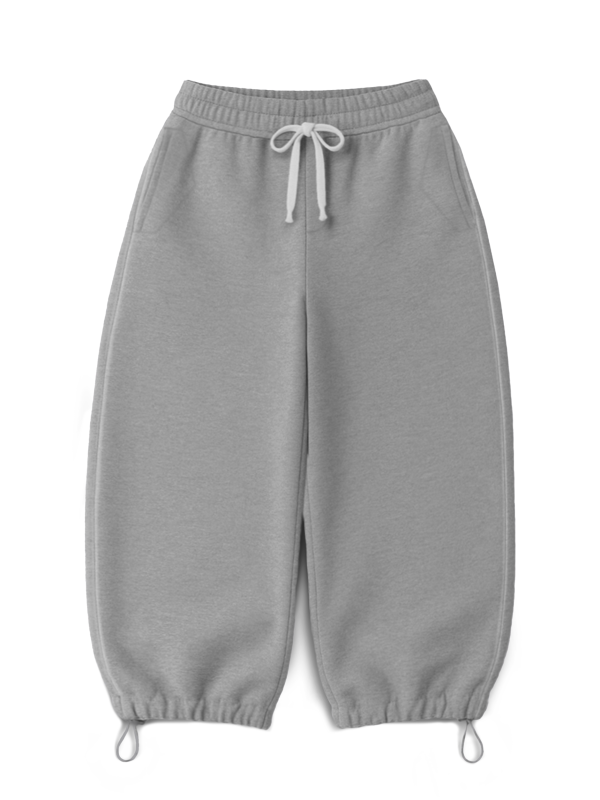 Sweatpants серые утепленные