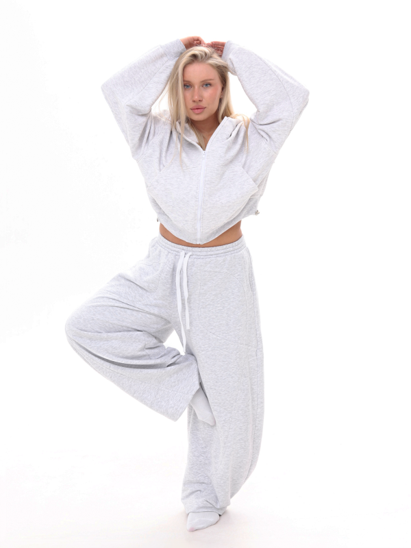 Melange Loose Sweatpants