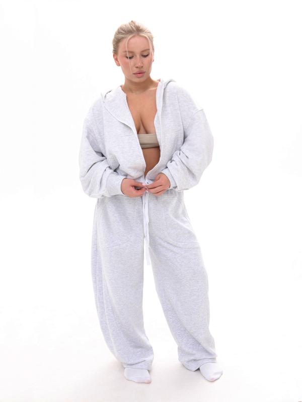 Melange Loose Sweatpants