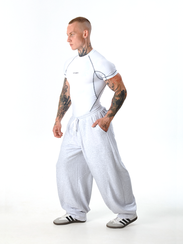 Melange Loose Sweatpants