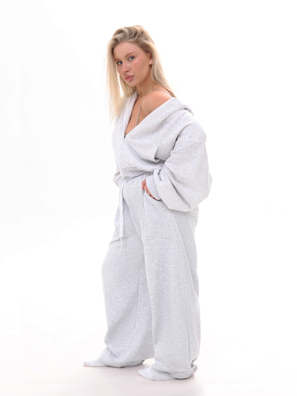 Melange Loose Sweatpants