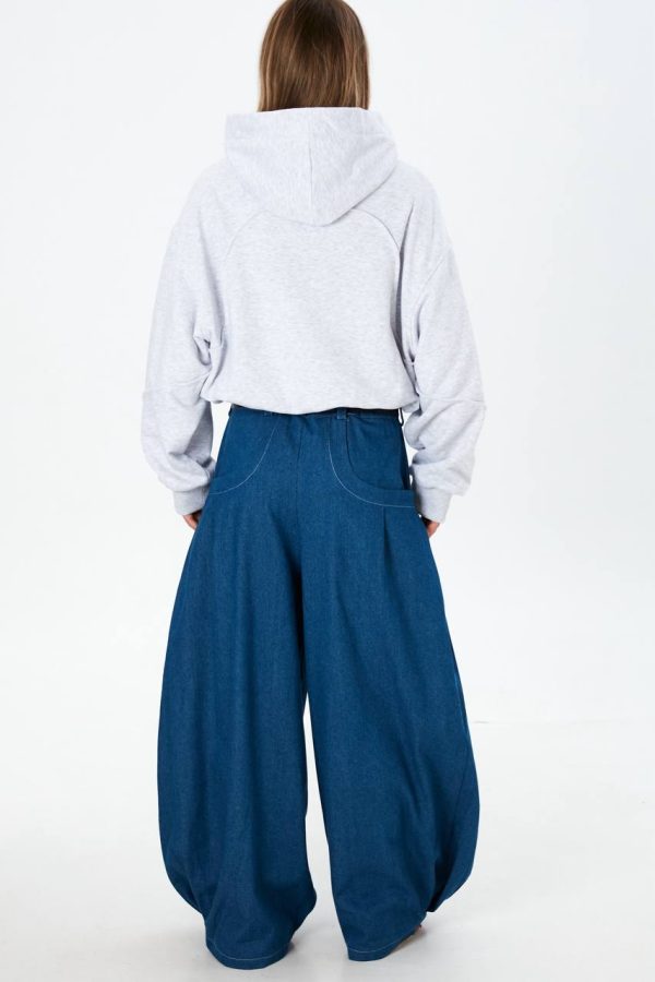 Dark Blue Baggy Pants — изображение 6