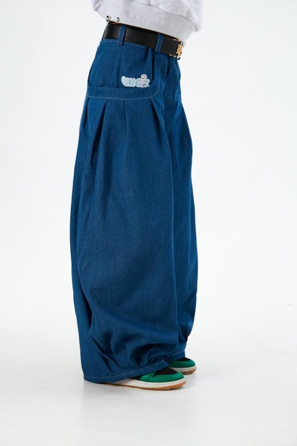 Dark Blue Baggy Pants — изображение 7